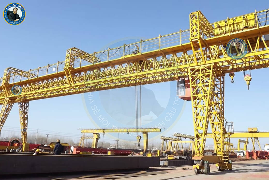 Cầu trục cảng - cầu cảng 