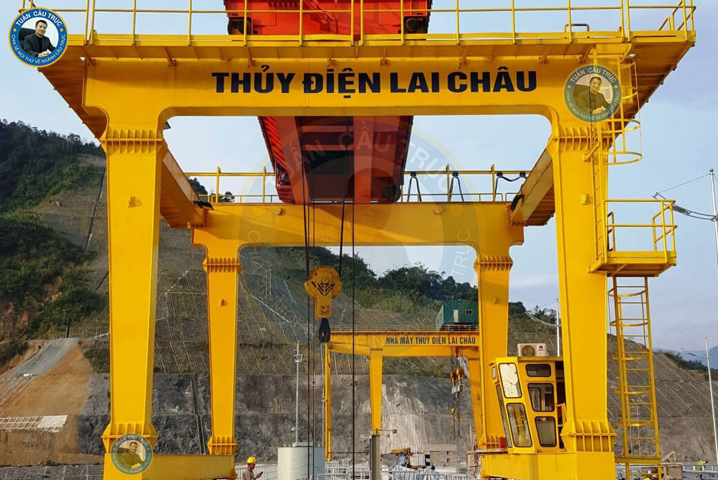 Cầu trục thủy điện 