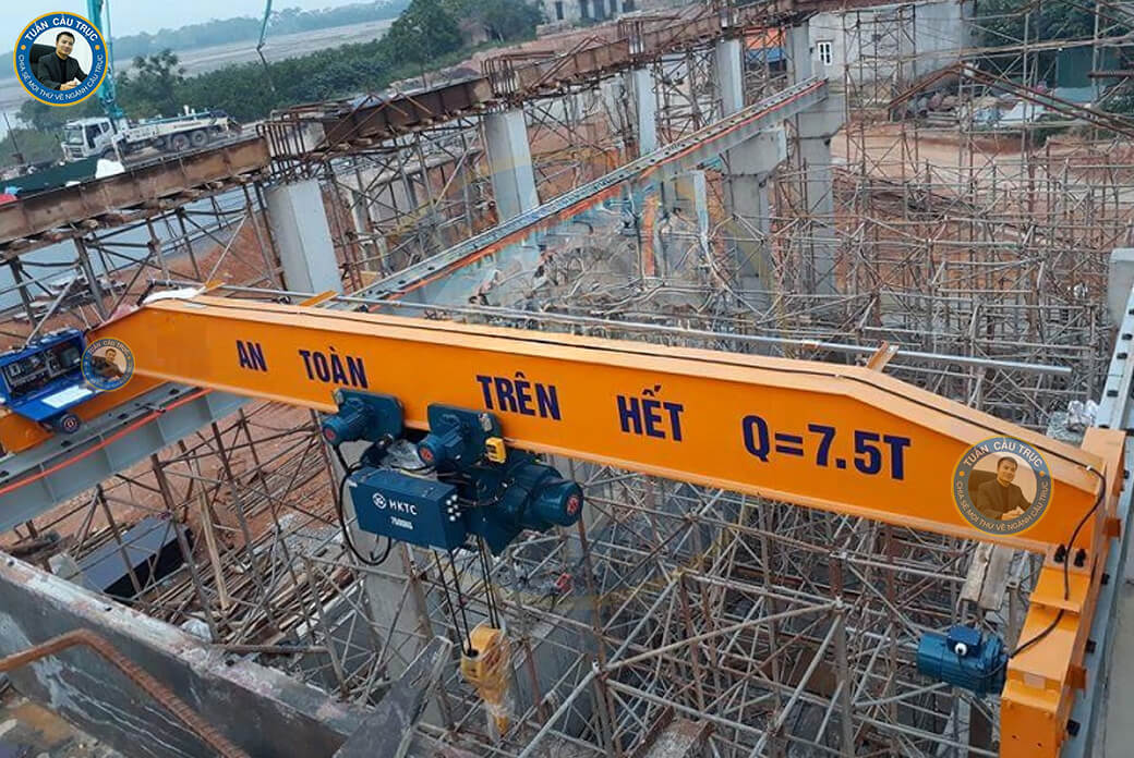 Nguyên lý hoạt động của cầu trục
