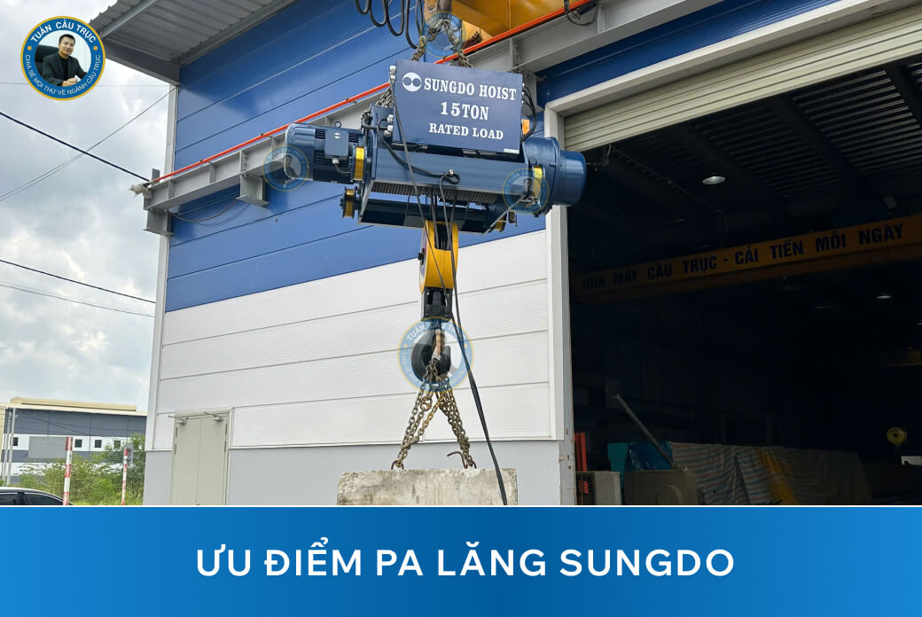 Ưu điểm pa lăng Sungdo
