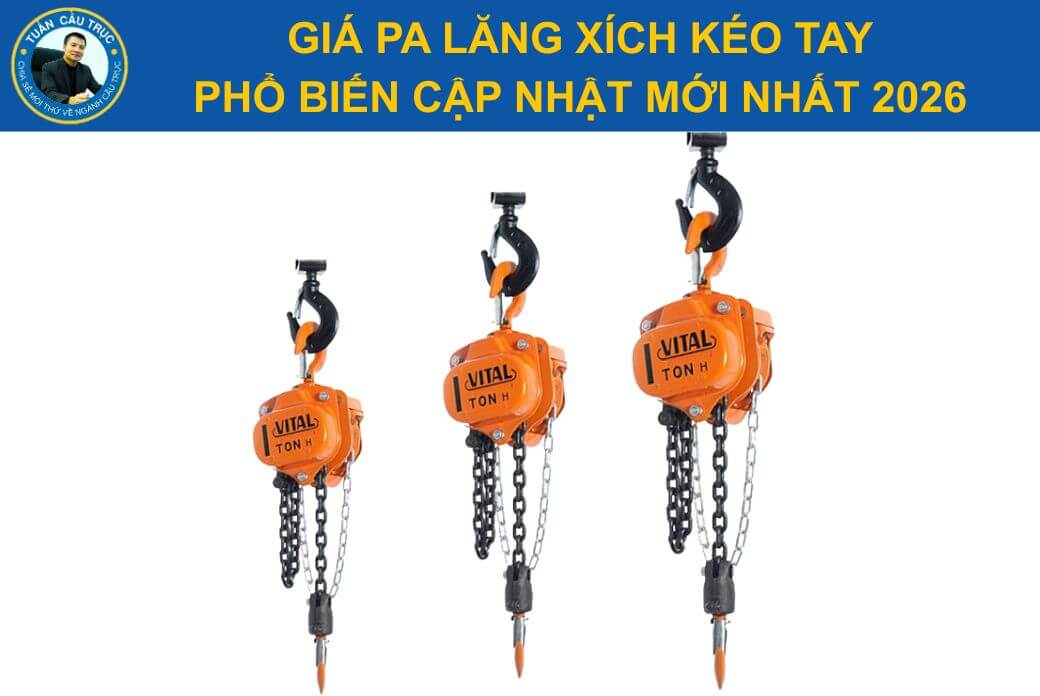 Giá pa lăng xích kéo tay
