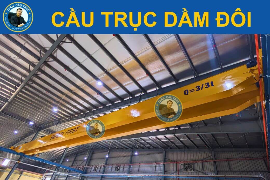 Cầu trục dầm đôi Cầu trục dầm đôi