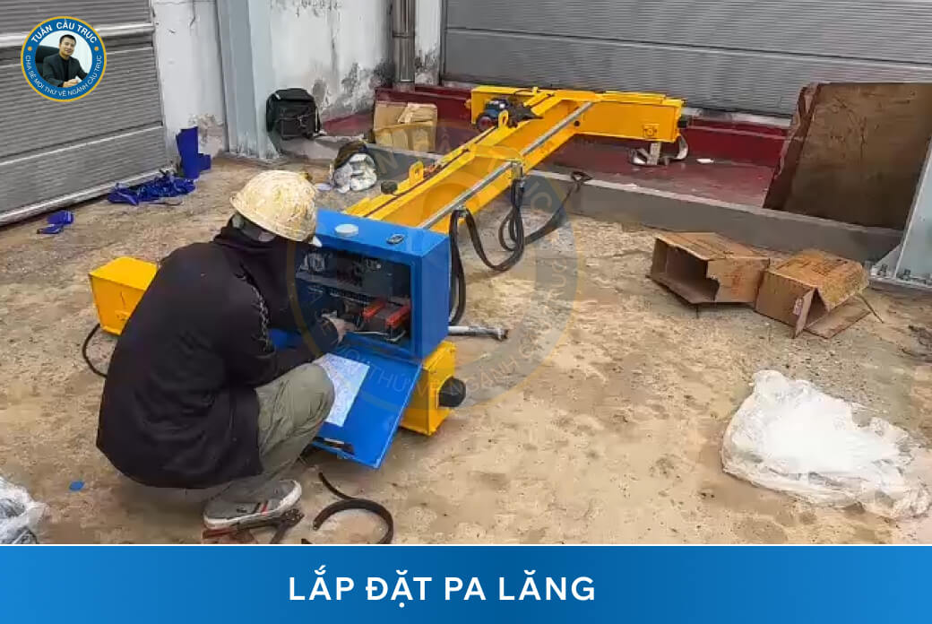 Lắp đặt pa lăng Lắp đặt pa lăng
