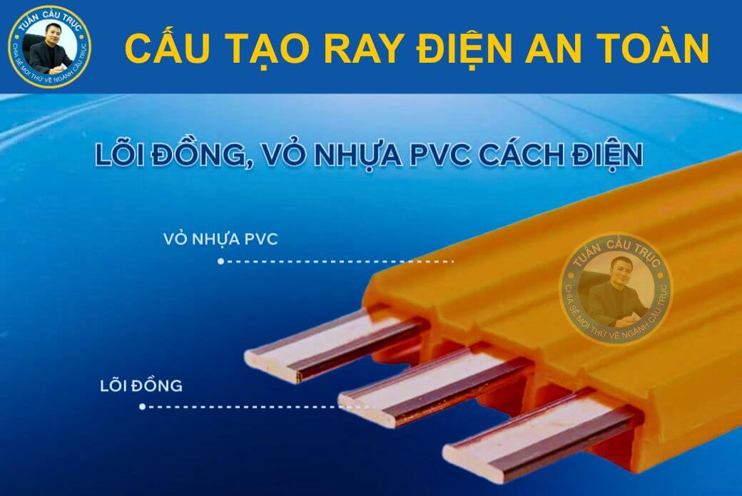 Cấu tạo ray điện an toàn