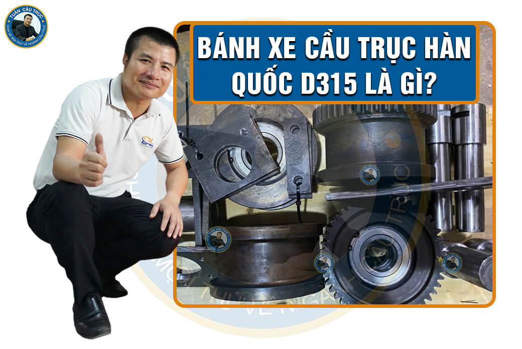Bánh xe cầu trục Hàn Quốc D315 là gì? Bánh xe cầu trục Hàn Quốc D315 là gì?