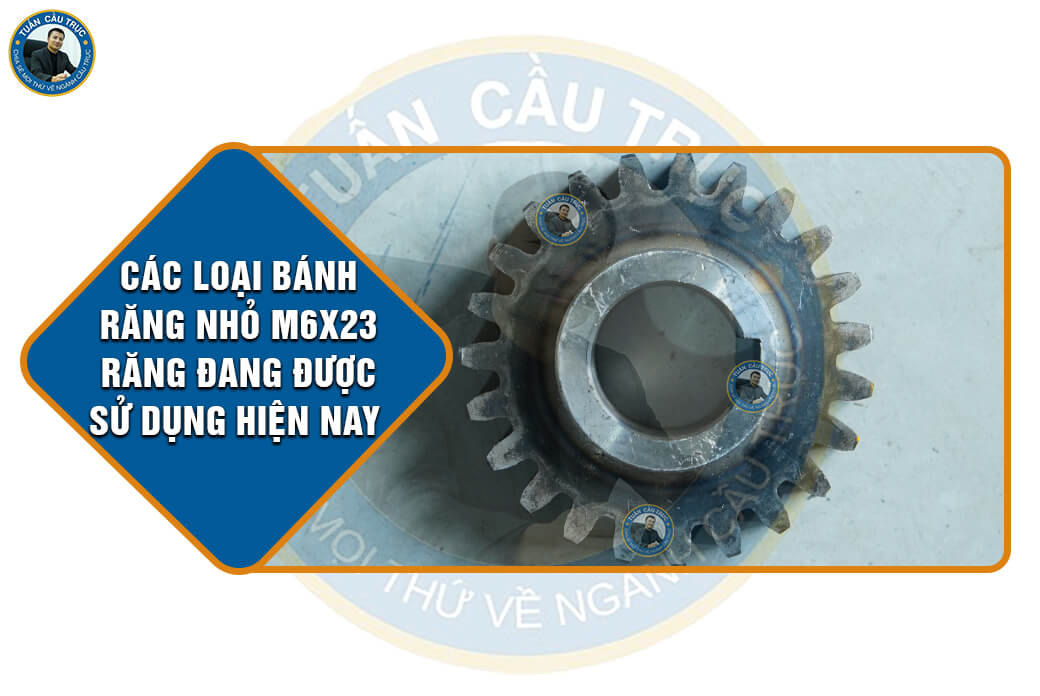 Các loại bánh răng nhỏ M6x23 răng đang được sử dụng hiện nay Các loại bánh răng nhỏ M6x23 răng đang được sử dụng hiện nay