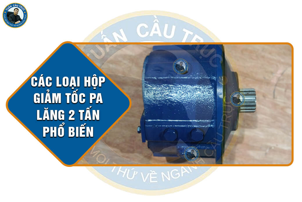 Các loại hộp giảm tốc pa lăng 2 tấn phổ biến Các loại hộp giảm tốc pa lăng 2 tấn phổ biến