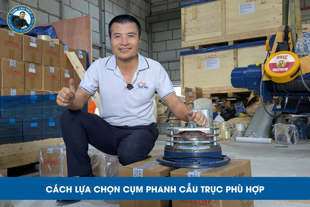 Cách lựa chọn cụm phanh cầu trục phù hợp Cách lựa chọn cụm phanh cầu trục phù hợp