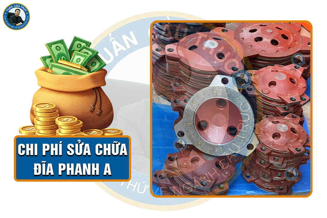 Chi phí sửa chữa đĩa phanh A Chi phí sửa chữa đĩa phanh A