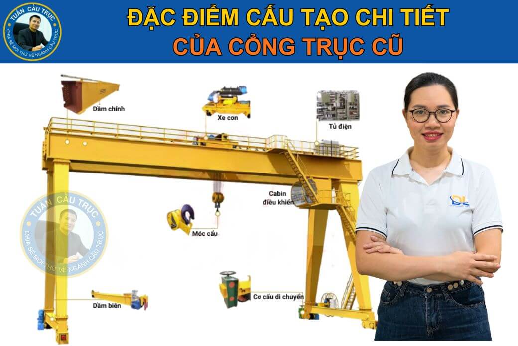 Đặc điểm cấu tạo của cổng trục cũ Đặc điểm cấu tạo của cổng trục cũ