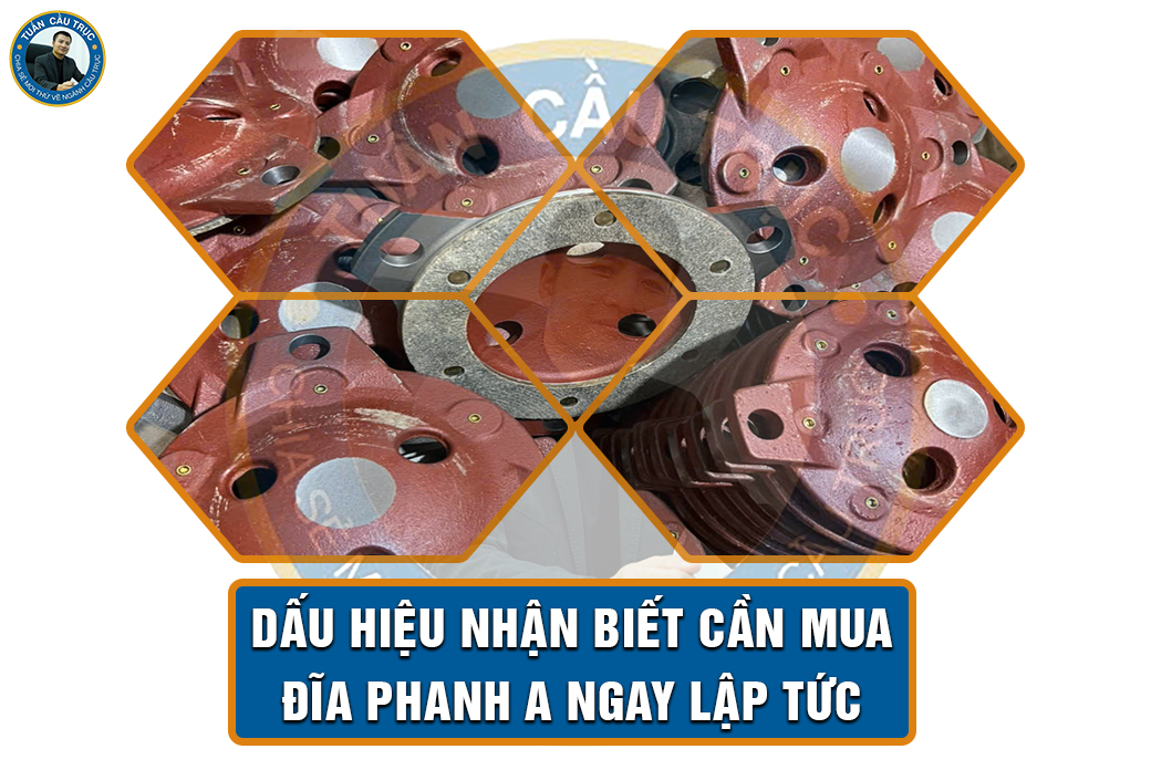 Dấu hiệu nhận biết cần mua đĩa phanh A ngay lập tức Dấu hiệu nhận biết cần mua đĩa phanh A ngay lập tức