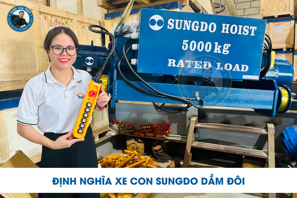 Định nghĩa xe con Sungdo dầm đôi Định nghĩa xe con Sungdo dầm đôi