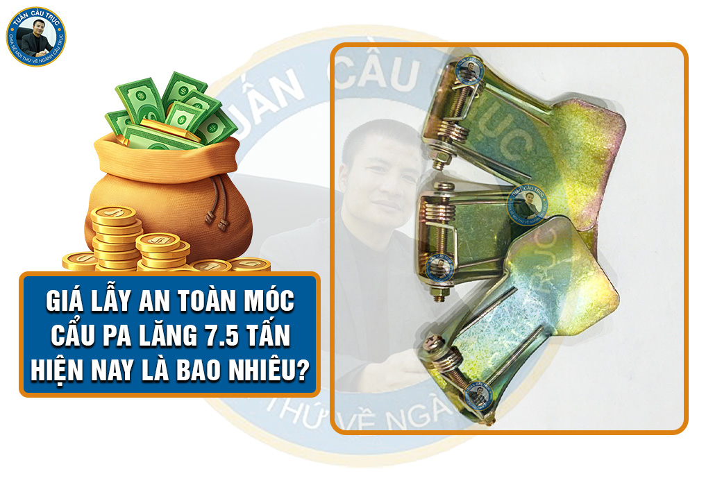 Giá lẫy an toàn móc cẩu pa lăng 7.5 tấn hiện nay là bao nhiêu? Giá lẫy an toàn móc cẩu pa lăng 7.5 tấn hiện nay là bao nhiêu?