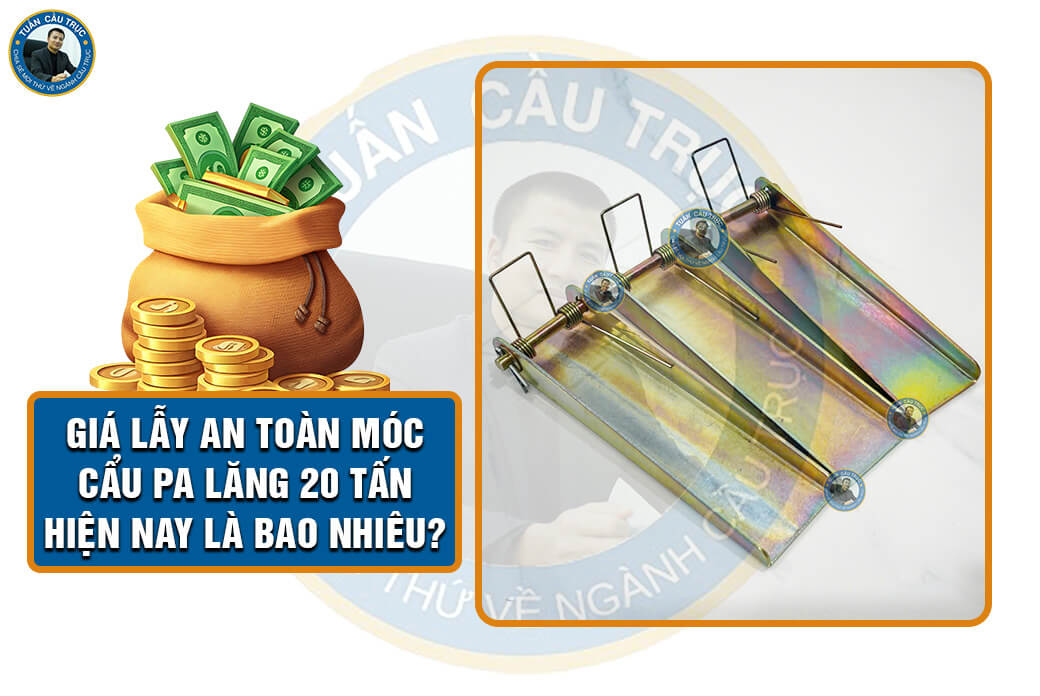 Giá lẫy an toàn móc cẩu pa lăng 20 tấn hiện nay là bao nhiêu? Giá lẫy an toàn móc cẩu pa lăng 20 tấn hiện nay là bao nhiêu?