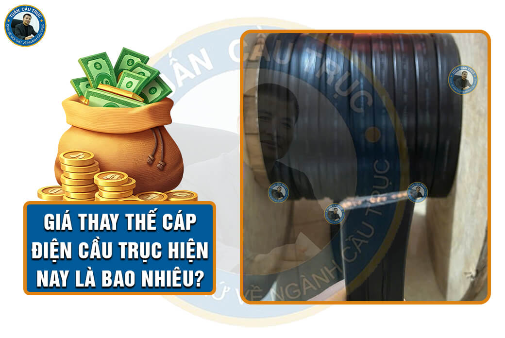 Giá thay thế cáp điện cầu trục hiện nay là bao nhiêu? Giá thay thế cáp điện cầu trục hiện nay là bao nhiêu?