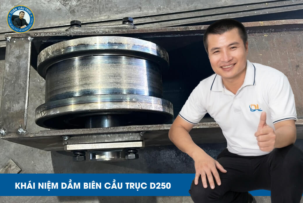 Khái niệm dầm biên cầu trục D250 Khái niệm dầm biên cầu trục D250