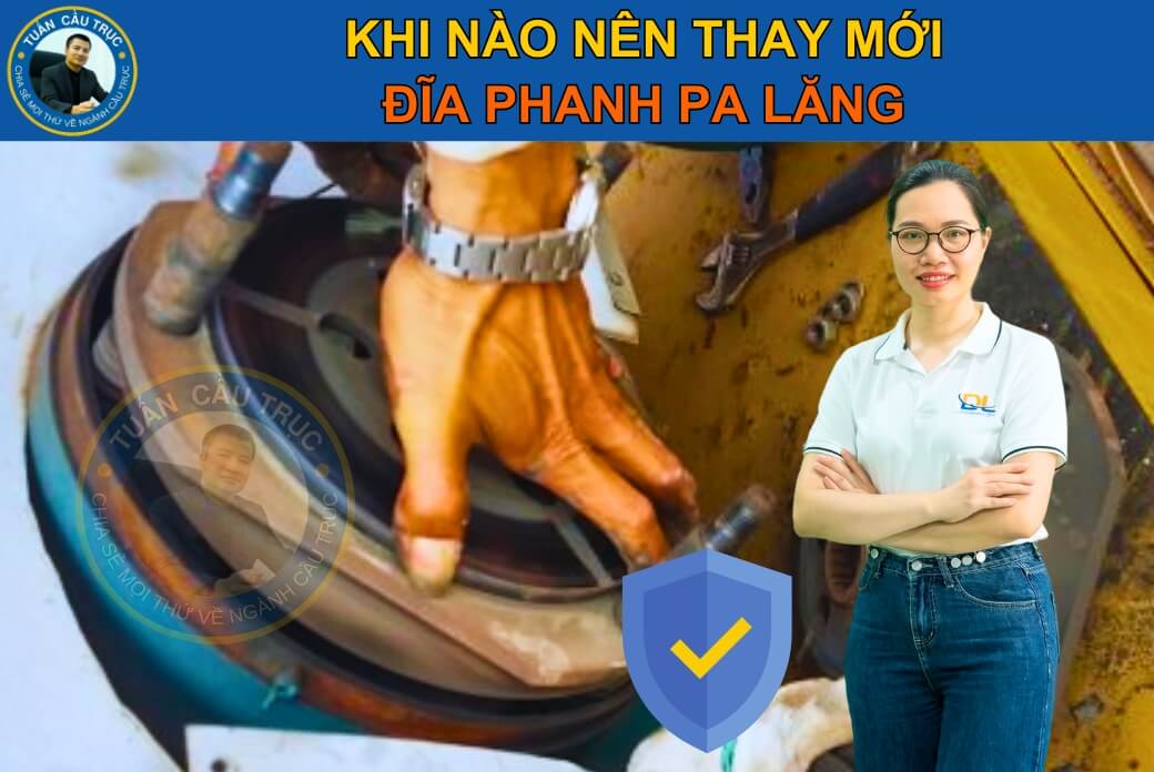 Khi nào nên thay mới đĩa phanh pa lăng Khi nào nên thay mới đĩa phanh pa lăng