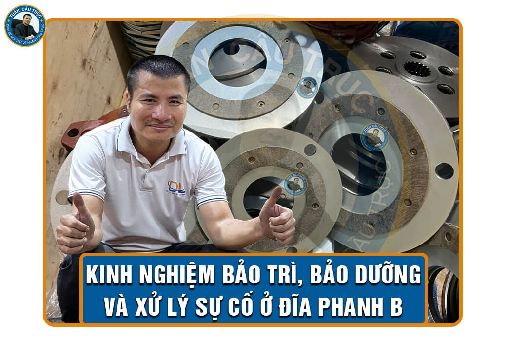 Kinh nghiệm bảo trì, bảo dưỡng và xử lý sự cố ở đĩa phanh B Kinh nghiệm bảo trì, bảo dưỡng và xử lý sự cố ở đĩa phanh B