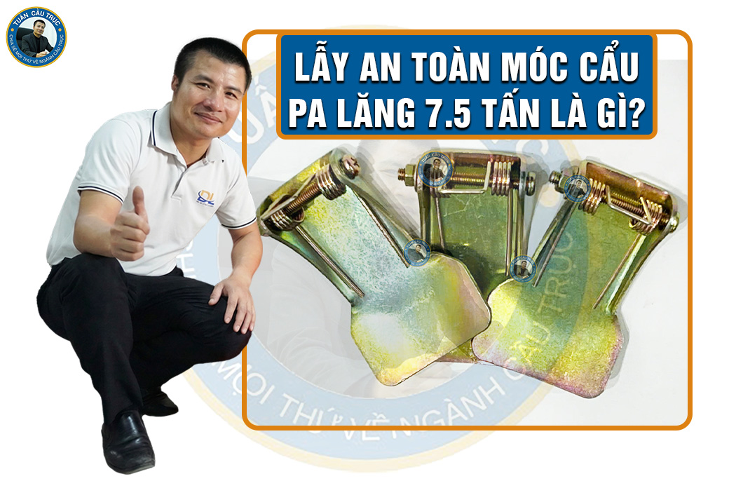 Lẫy an toàn móc cẩu pa lăng 7.5 tấn là gì? Lẫy an toàn móc cẩu pa lăng 7.5 tấn là gì?