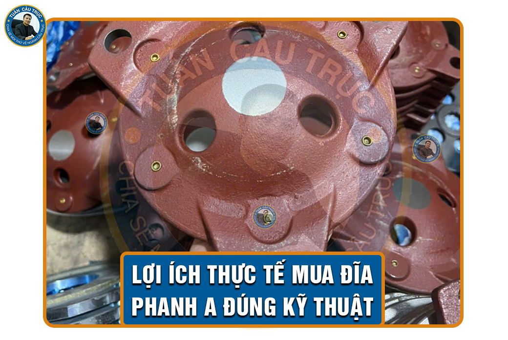 Lợi ích thực tế mua đĩa phanh A đúng kỹ thuật Lợi ích thực tế mua đĩa phanh A đúng kỹ thuật