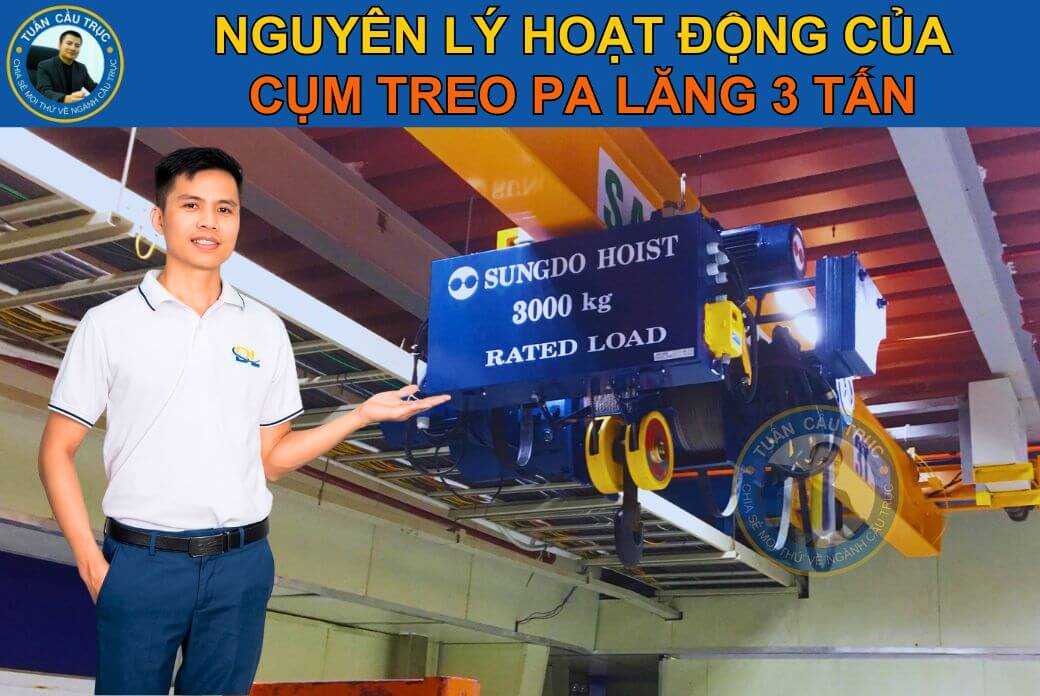 Nguyên lý hoạt động của cụm treo palang 3 tấn Nguyên lý hoạt động của cụm treo palang 3 tấn