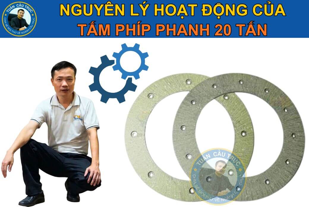 Nguyên lý hoạt động của tấm phíp phanh 20 tấn Nguyên lý hoạt động của tấm phíp phanh 20 tấn