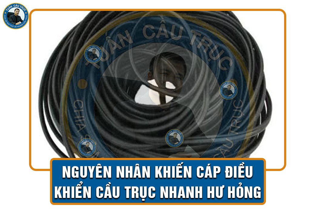 Nguyên nhân khiến cáp điều khiển cầu trục nhanh hư hỏng Nguyên nhân khiến cáp điều khiển cầu trục nhanh hư hỏng