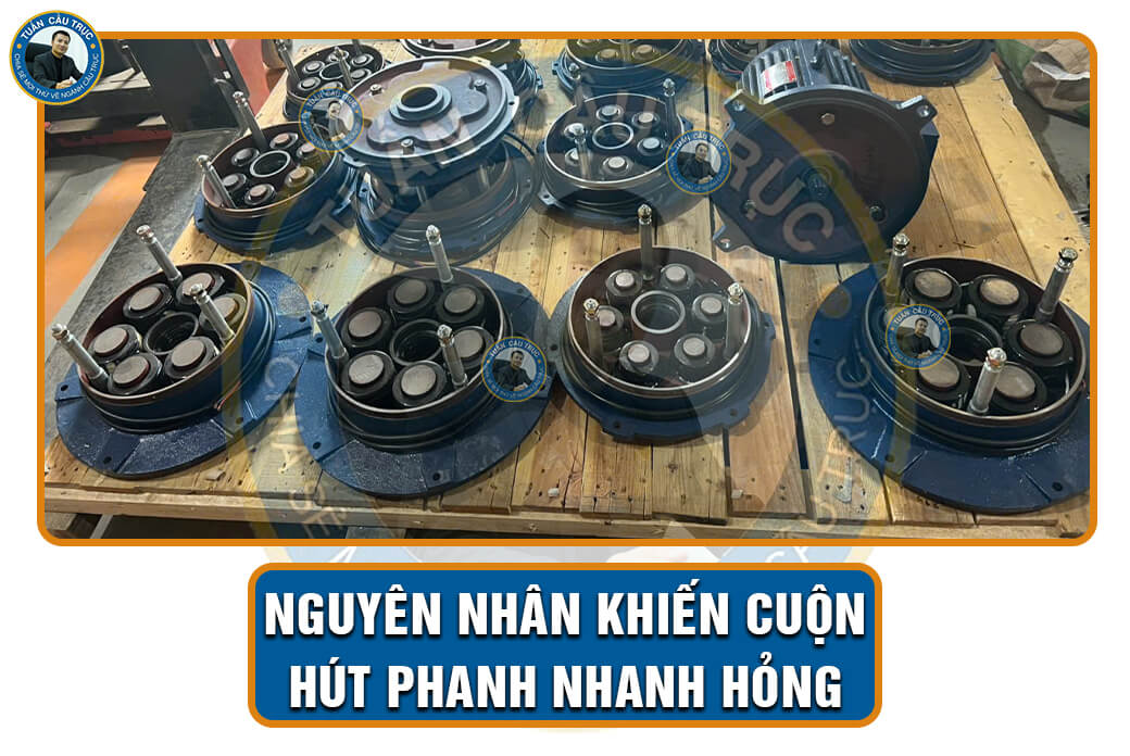 Nguyên nhân khiến cuộn hút phanh nhanh hỏng Nguyên nhân khiến cuộn hút phanh nhanh hỏng