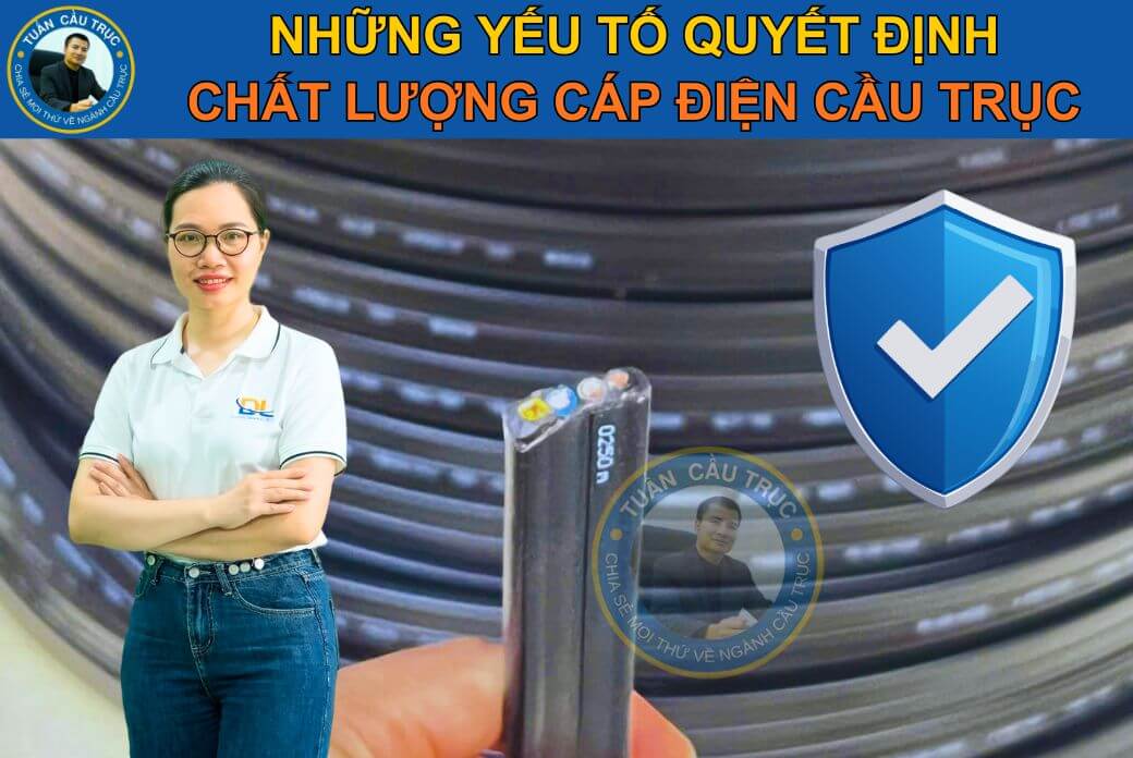 Những yếu tố quyết định chất lượng cáp điện cầu trục Những yếu tố quyết định chất lượng cáp điện cầu trục