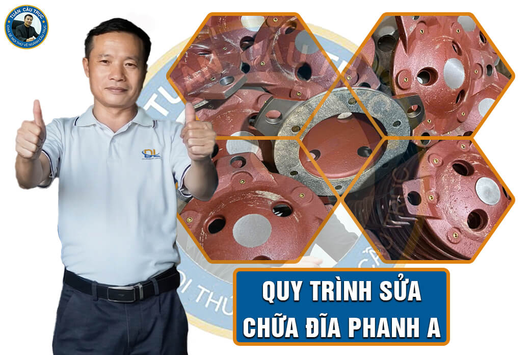 Quy trình sửa chữa đĩa phanh A Quy trình sửa chữa đĩa phanh A