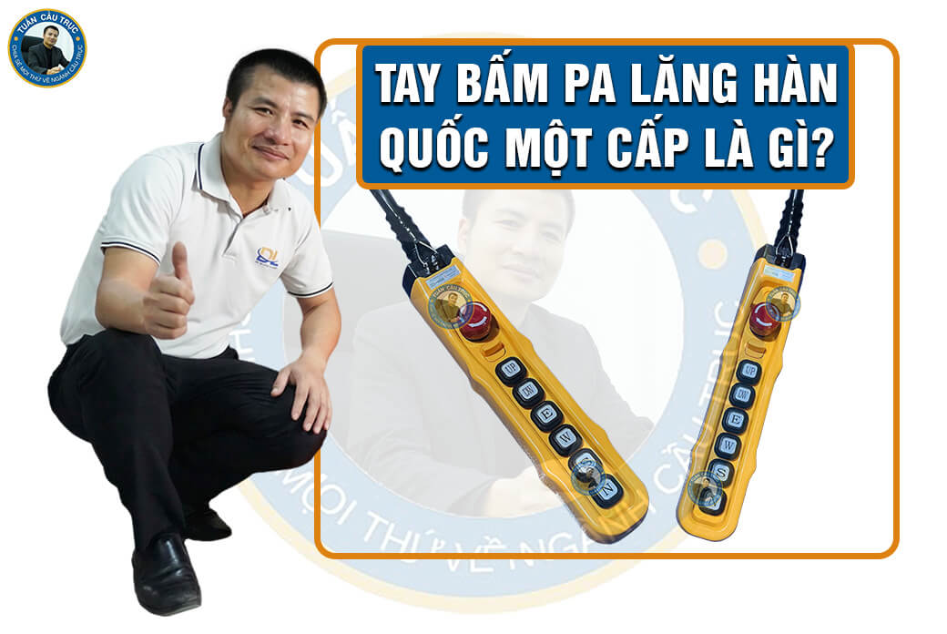 Tay bấm pa lăng Hàn Quốc một cấp Tay bấm pa lăng Hàn Quốc một cấp