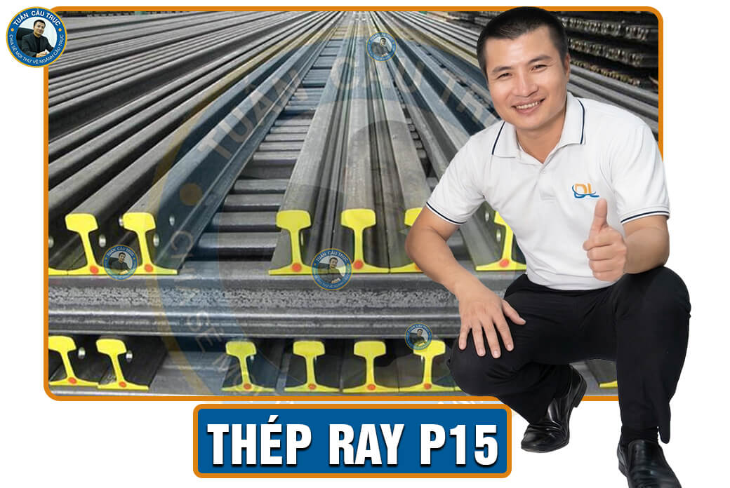 Thép ray P15 Thép ray P15