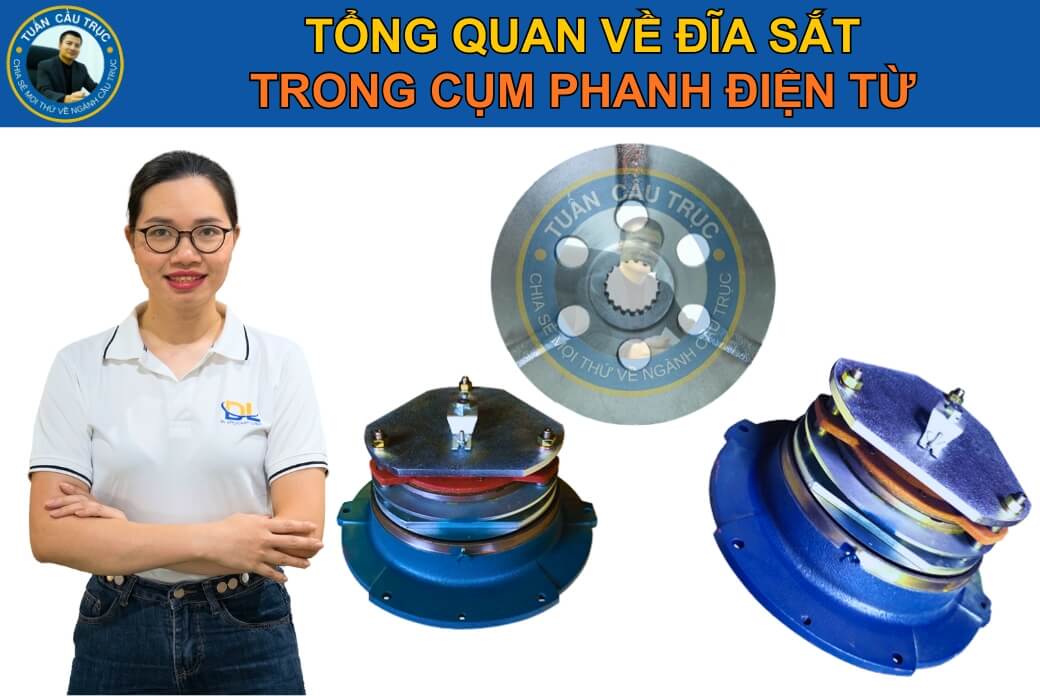 Tổng quan về đĩa sắt trong cụm phanh điện từ Tổng quan về đĩa sắt trong cụm phanh điện từ