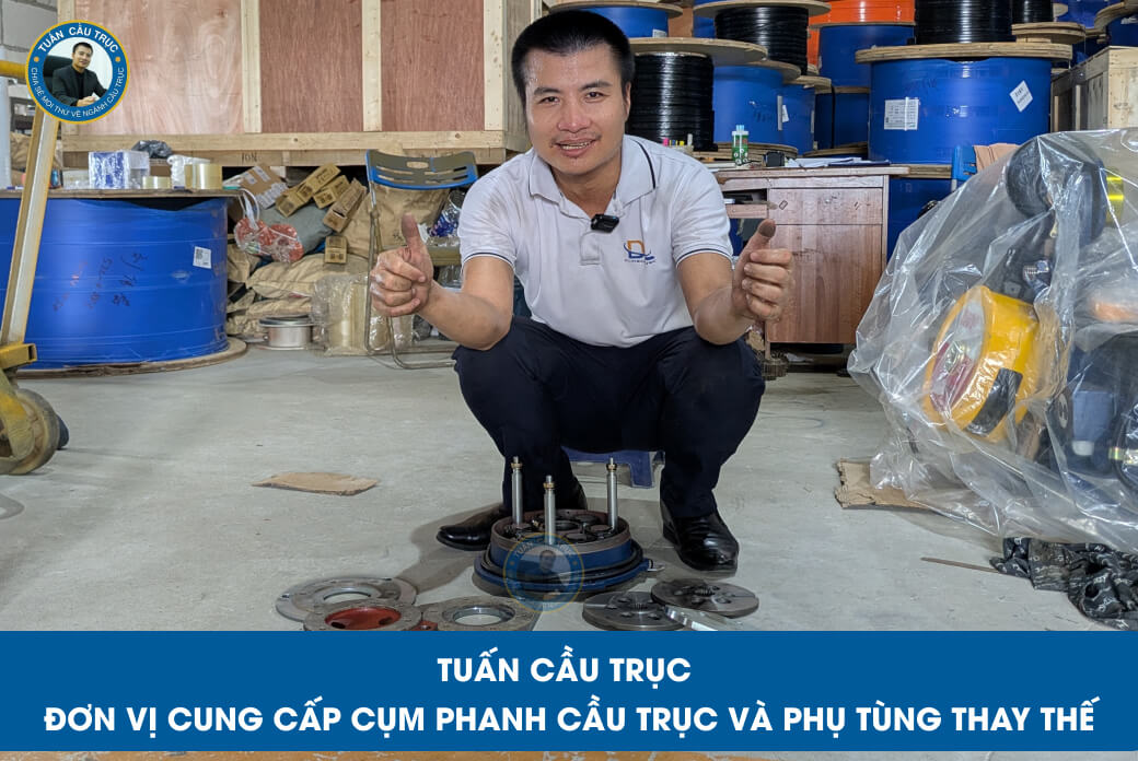 Tuấn Cầu Trục - Đơn vị cung cấp cụm phanh cầu trục và phụ tùng thay thế Tuấn Cầu Trục - Đơn vị cung cấp cụm phanh cầu trục và phụ tùng thay thế