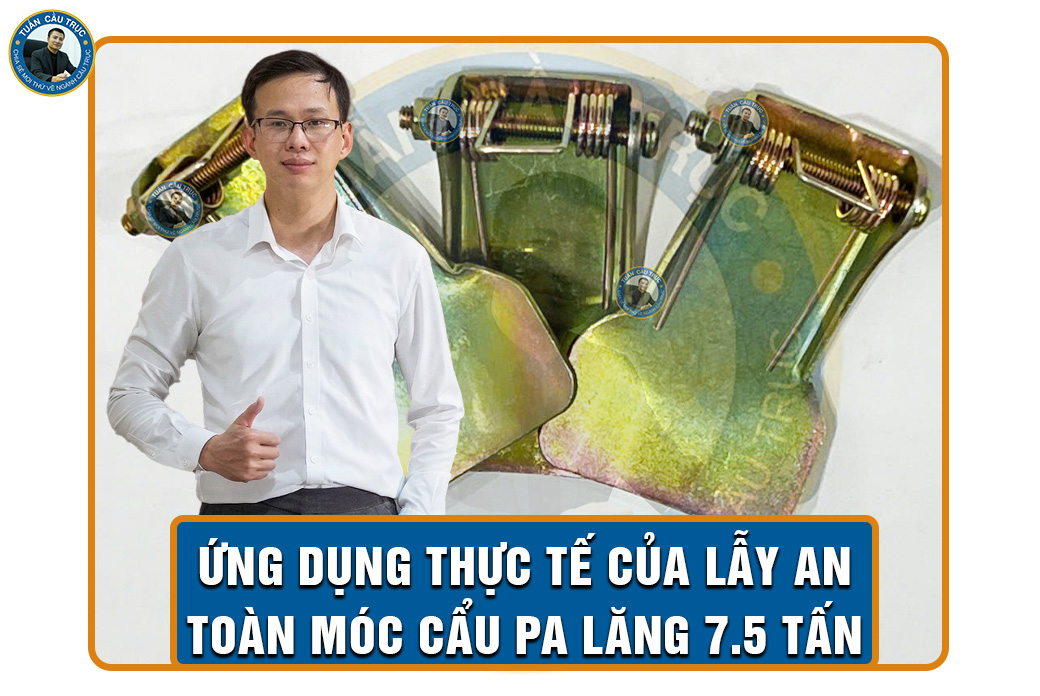 Ứng dụng thực tế của lẫy an toàn móc cẩu pa lăng 7.5 tấn Ứng dụng thực tế của lẫy an toàn móc cẩu pa lăng 7.5 tấn