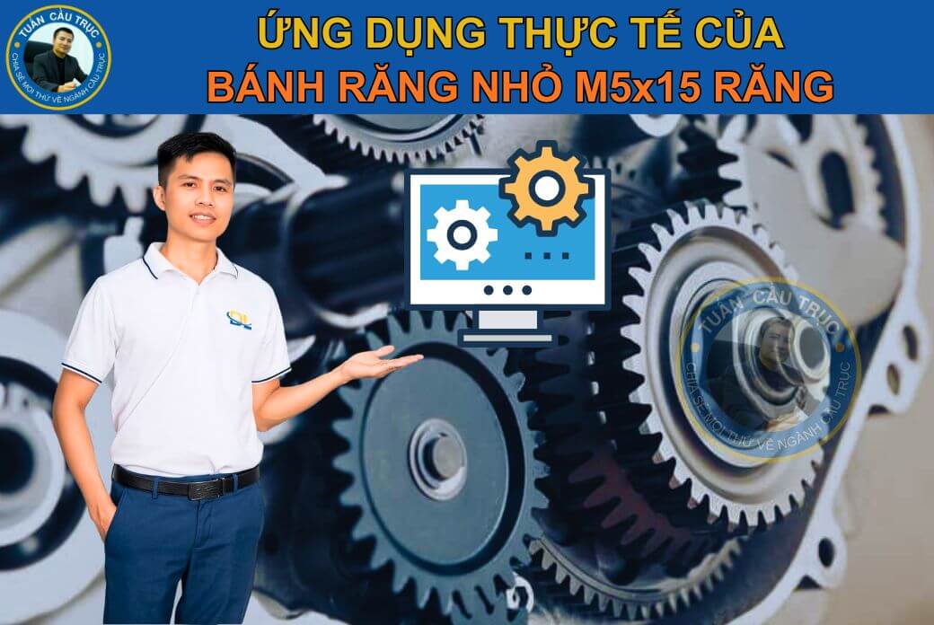 Ứng dụng thực tế của bánh răng nhỏ M5x15 Ứng dụng thực tế của bánh răng nhỏ M5x15