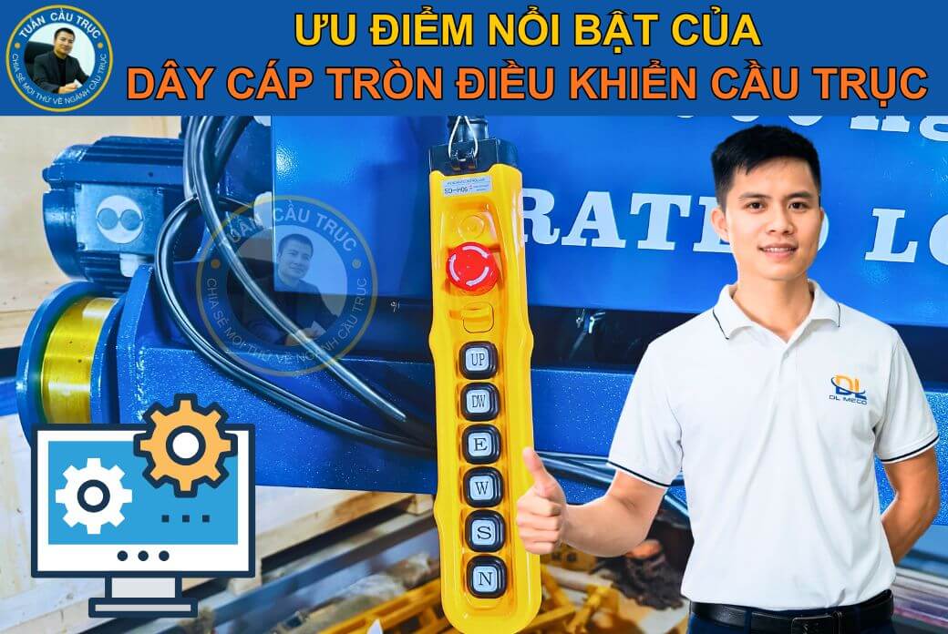 Ưu điểm của dây cáp điện điều khiển tròn Ưu điểm của dây cáp điện điều khiển tròn