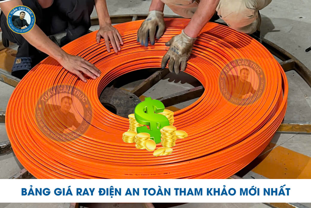 Bảng giá ray điện an toàn tham khảo mới nhất Bảng giá ray điện an toàn tham khảo mới nhất