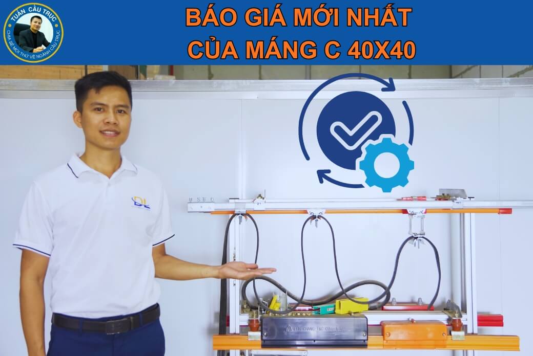Báo giá máng C40x40 mới nhất hiện nay Báo giá máng C40x40 mới nhất hiện nay