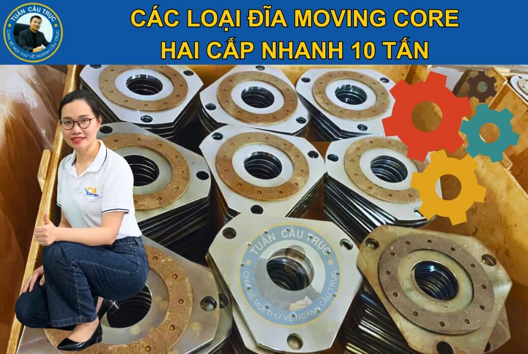 Các loại đĩa moving core hai cấp nhanh 10 tấn Các loại đĩa moving core hai cấp nhanh 10 tấn