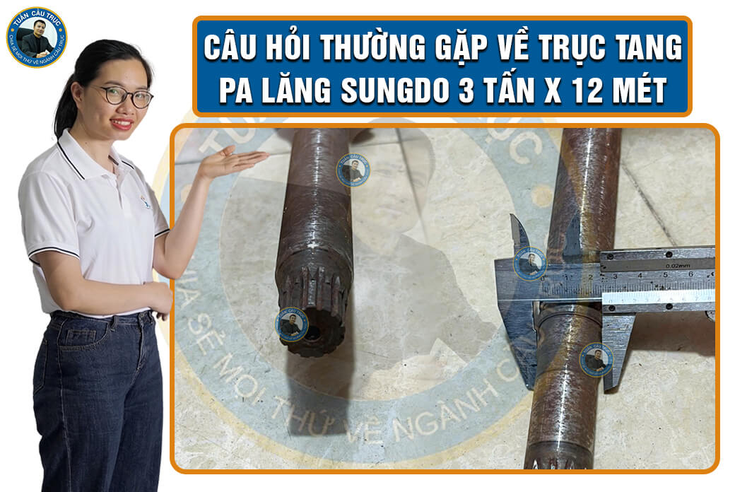 Câu hỏi thường gặp về trục tang pa lăng Sungdo 3 tấn x 12 mét Câu hỏi thường gặp về trục tang pa lăng Sungdo 3 tấn x 12 mét
