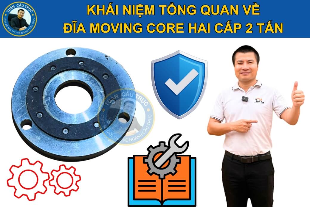 Đĩa moving core hai cấp 2 tấn là gì? Đĩa moving core hai cấp 2 tấn là gì?