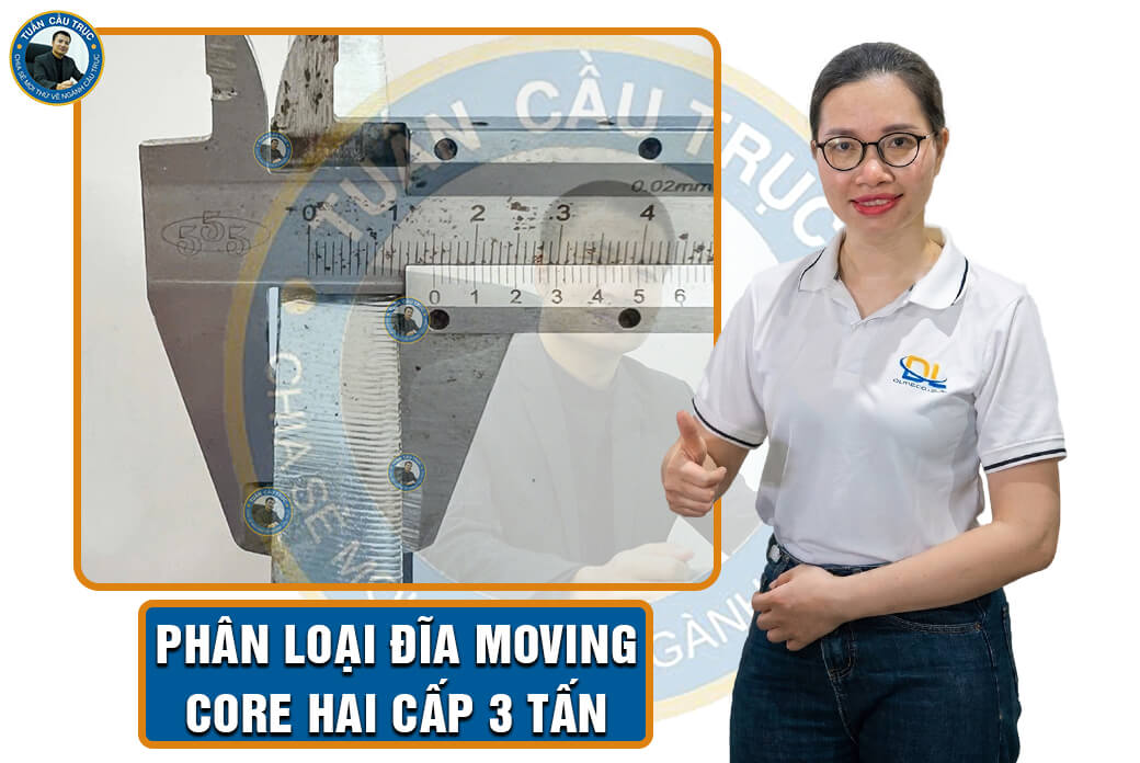 Phân loại đĩa moving core hai cấp 3 tấn Phân loại đĩa moving core hai cấp 3 tấn