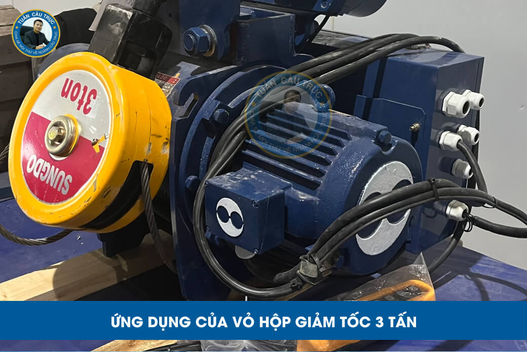 Ứng dụng của vỏ hộp giảm tốc 3 tấn Ứng dụng của vỏ hộp giảm tốc 3 tấn