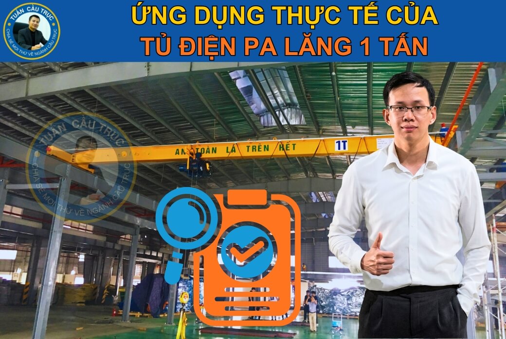 Ứng dụng thực tế của tủ điện pa lăng 1 tấn Ứng dụng thực tế của tủ điện pa lăng 1 tấn