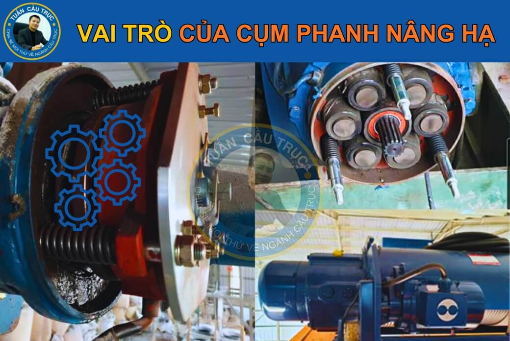 Vai trò của cụm phanh nâng hạ Vai trò của cụm phanh nâng hạ