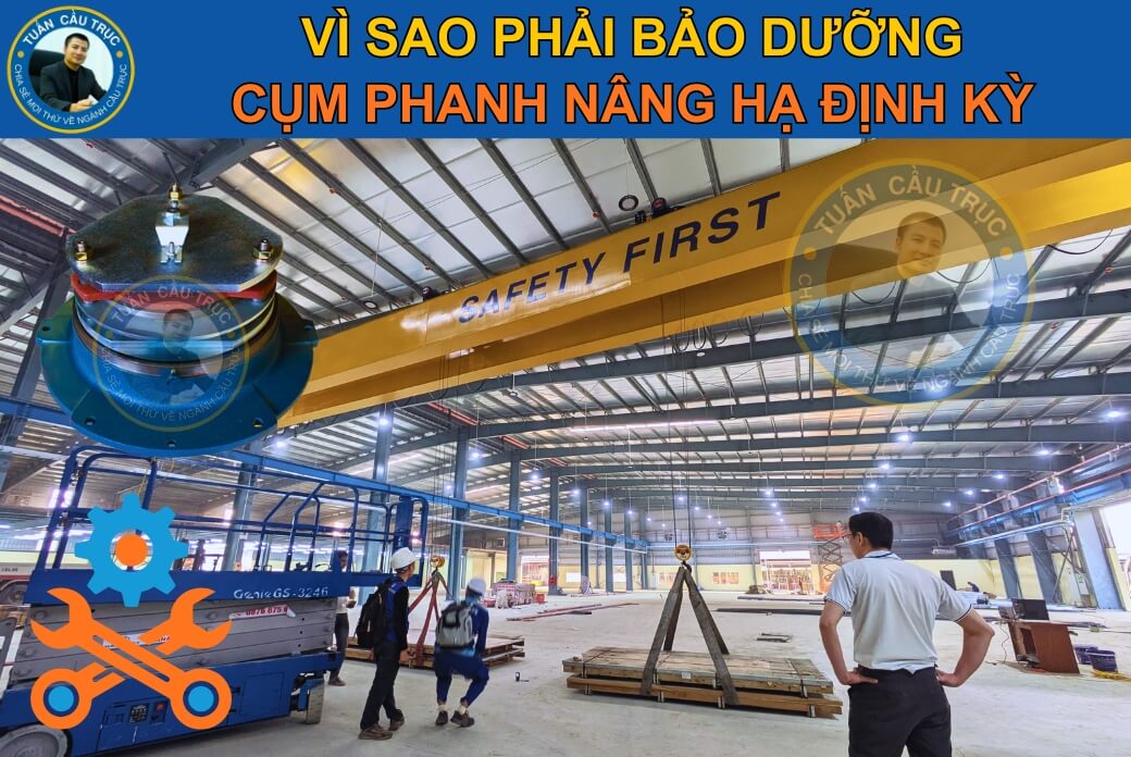 Vì sao phải bảo dưỡng cụm phanh nâng hạ định kỳ? Vì sao phải bảo dưỡng cụm phanh nâng hạ định kỳ?