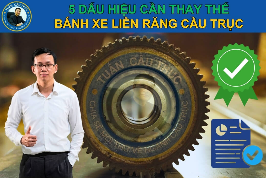 5 dấu hiệu bánh xe liền răng cần thay thế 5 dấu hiệu bánh xe liền răng cần thay thế
