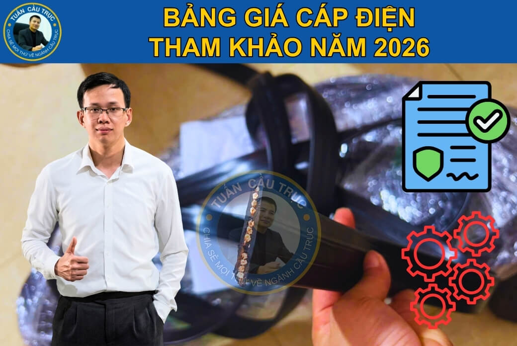Bảng giá cáp điện tham khảo năm 2026 Bảng giá cáp điện tham khảo năm 2026