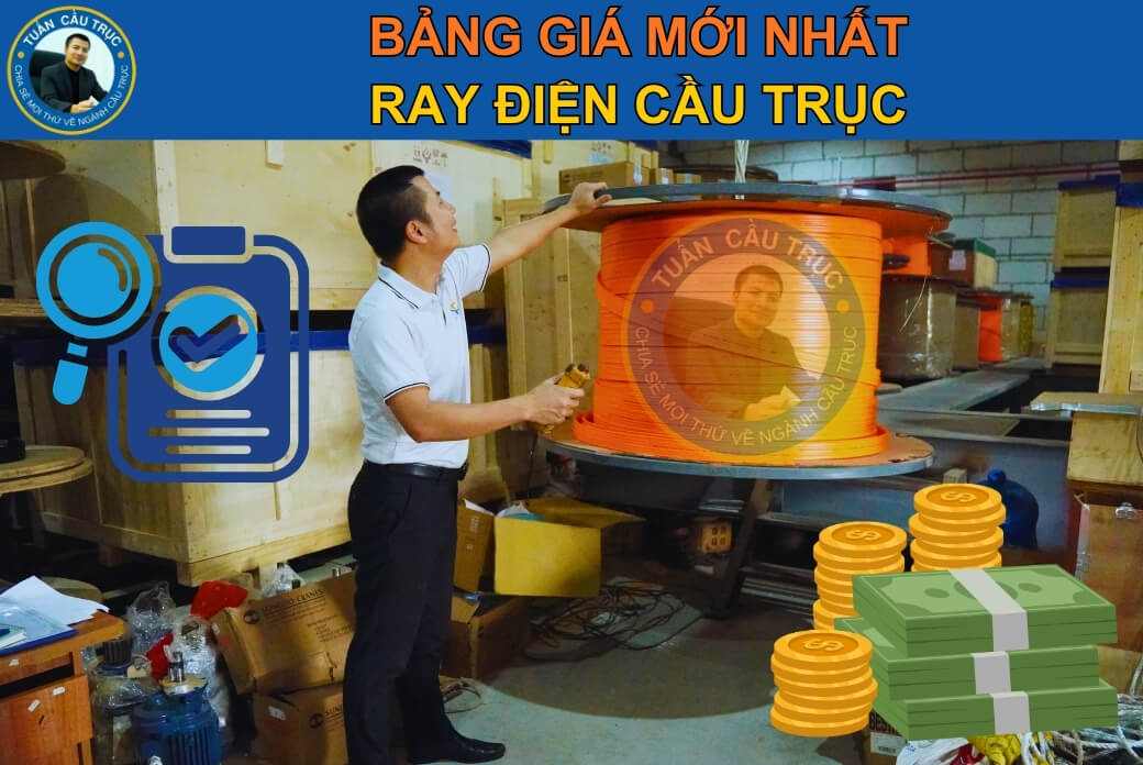 Bảng giá bán ray điện cầu trục Bảng giá bán ray điện cầu trục